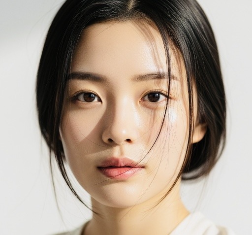 Femme au teint frais avec une peau sensible, lumière naturelle d’été