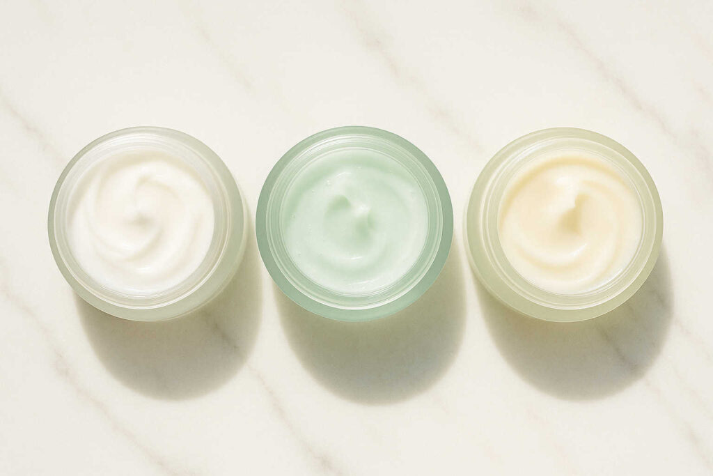 Crèmes-gel coréennes légères et hydratantes pour peaux sensibles en été