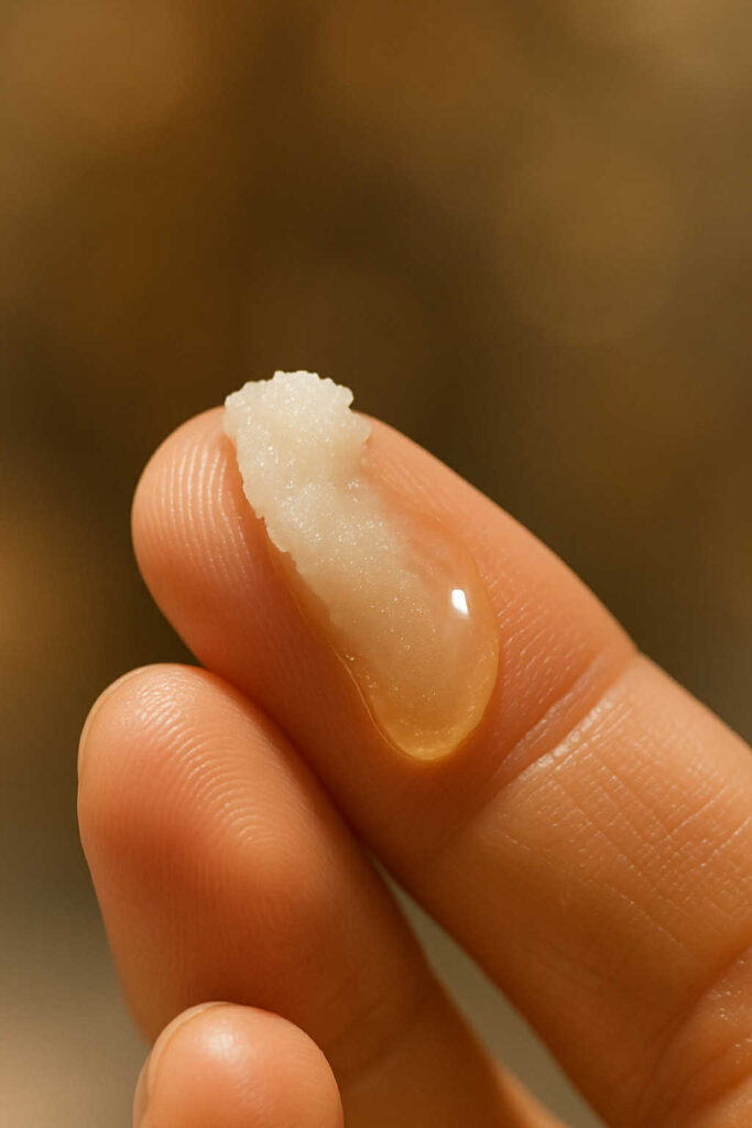 Gros plan du Heimish All Clean Balm, baume démaquillant non comédogène adapté aux peaux acnéiques